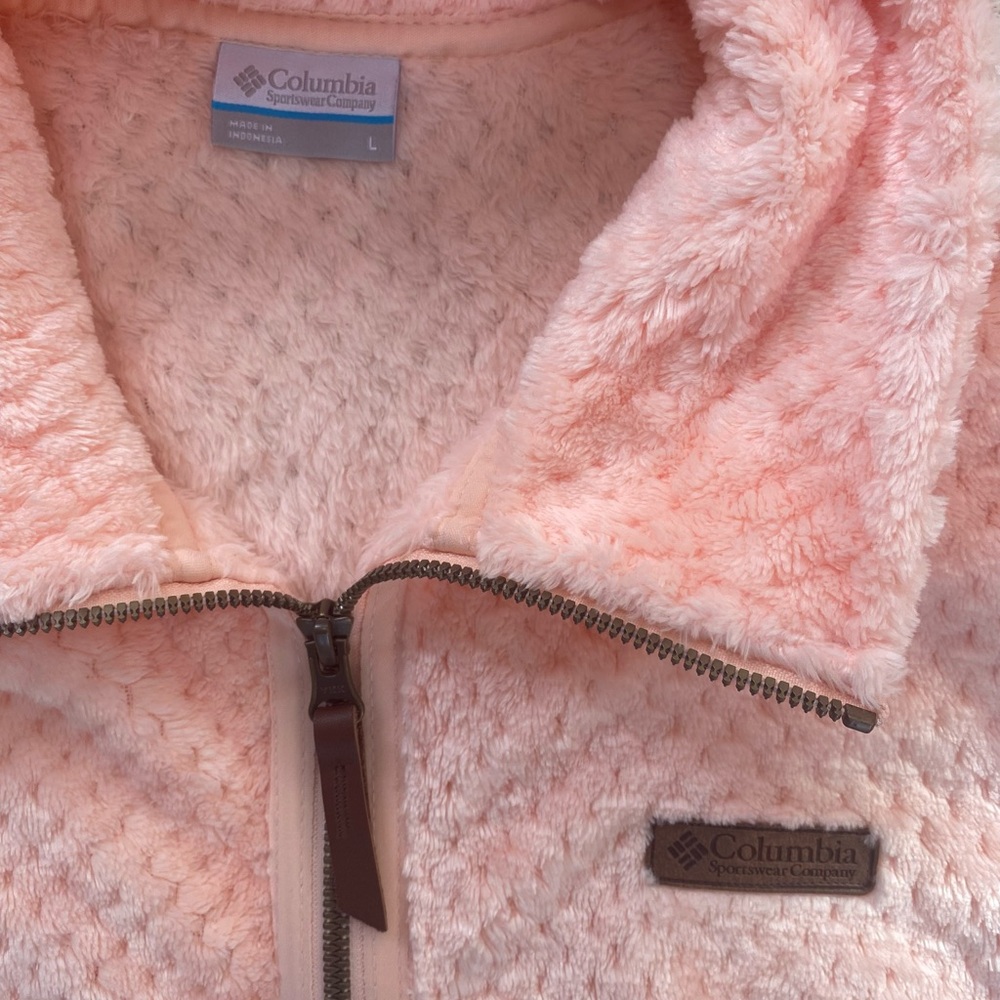 Columbia Pink Textured Jacket - Picture 2 of 4